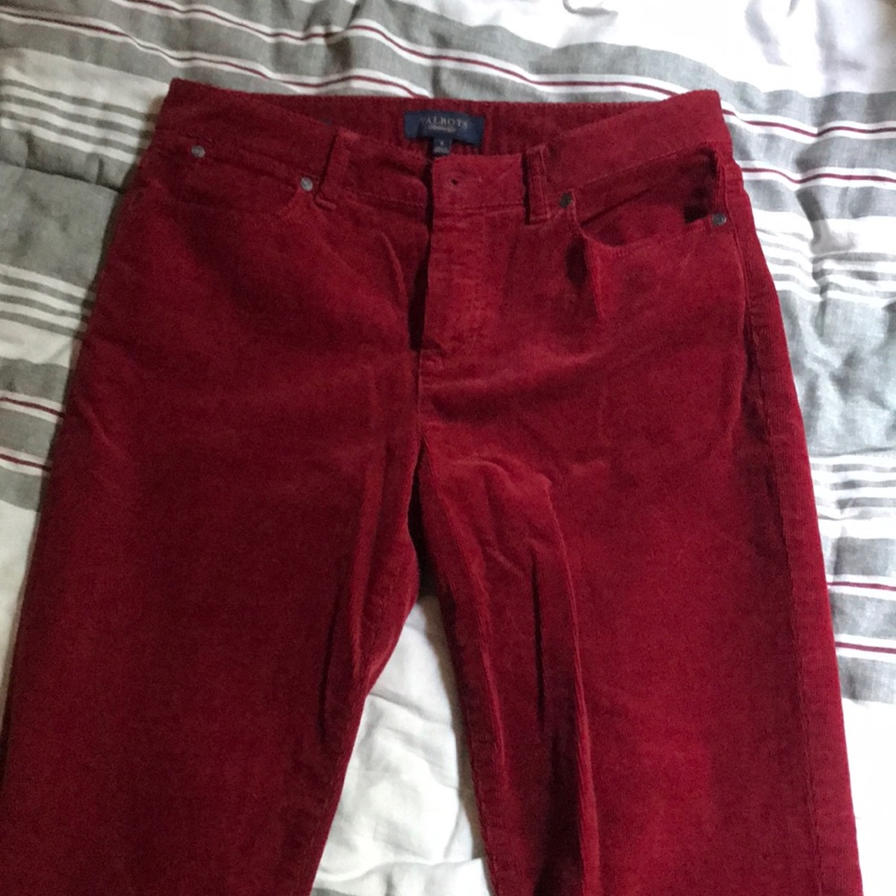 Talbots corduroy pants size 8